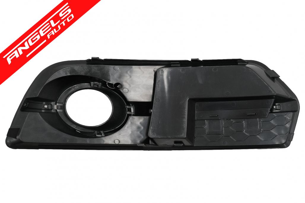 Grile Bara Fata compatibile cu Audi Q5 SUV 8R (2008-2011) RS Design Negru Lucios - imagine 3