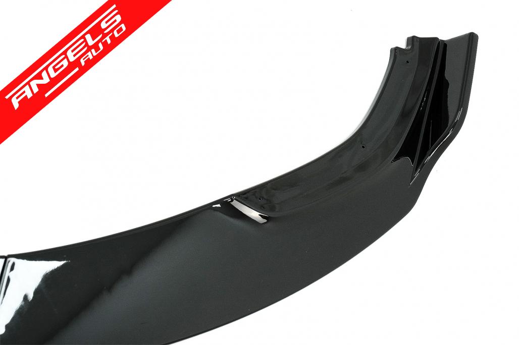 Prelungire Bara Fata compatibila cu AUDI A4 B9 8W (2016-2018) RS4 Design Negru Lucios - imagine 3