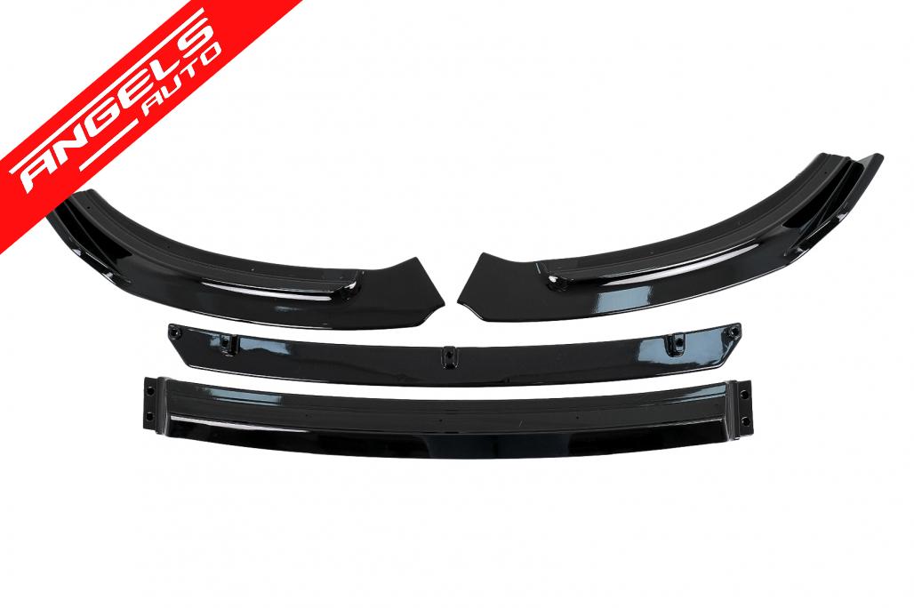 Prelungire Bara Fata compatibila cu VW Polo AW MK6 (2018-up) Negru Lucios - imagine 5