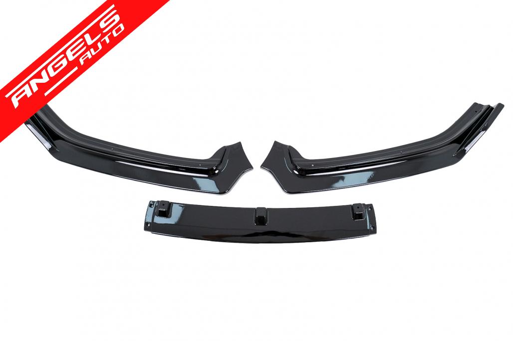 Prelungire Bara Fata compatibila cu VW Polo 6R 6C Facelift (2009-2017) Negru Lucios - imagine 6