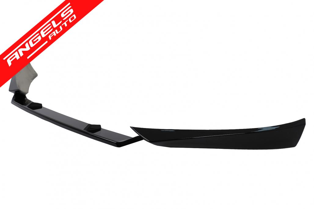 Prelungire Bara Fata compatibila cu VW Passat B8 3G (2015-2018) ABT Negru Lucios - imagine 2