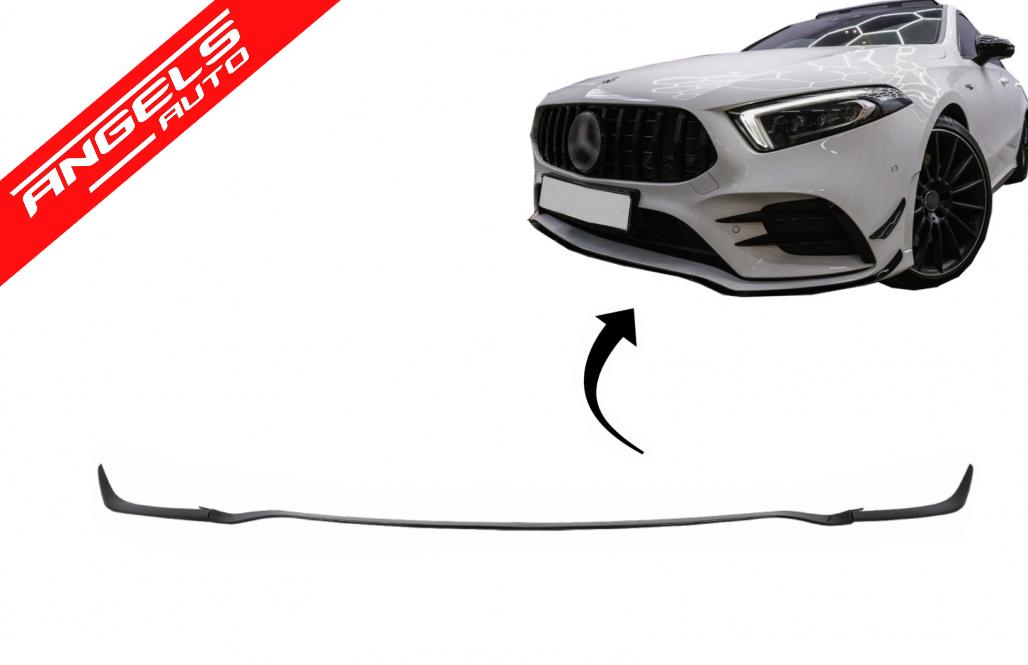Lip Bara Fata compatibil cu Mercedes A-Class W177 V177 (2018-up) A35 Editia Neagra