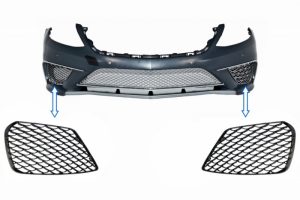 Grile bara fata compatibile cu Mercedes S-Class W222 (2013-2017) S63 Design Negru