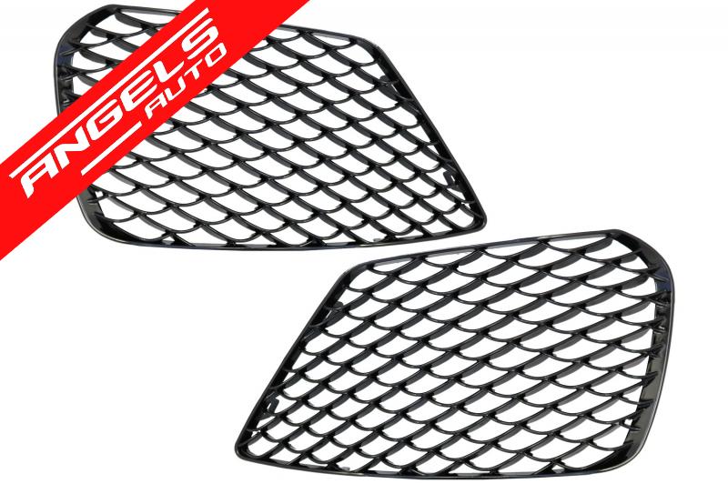 Grile bara fata compatibile cu Mercedes S-Class W222 (2013-2017) S63 Design Negru - imagine 2