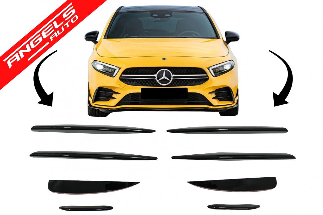 Prelungiri Bara Fata compatibile cu Mercedes A Class W177 V177 (04.2018-) A45 Design - imagine 7