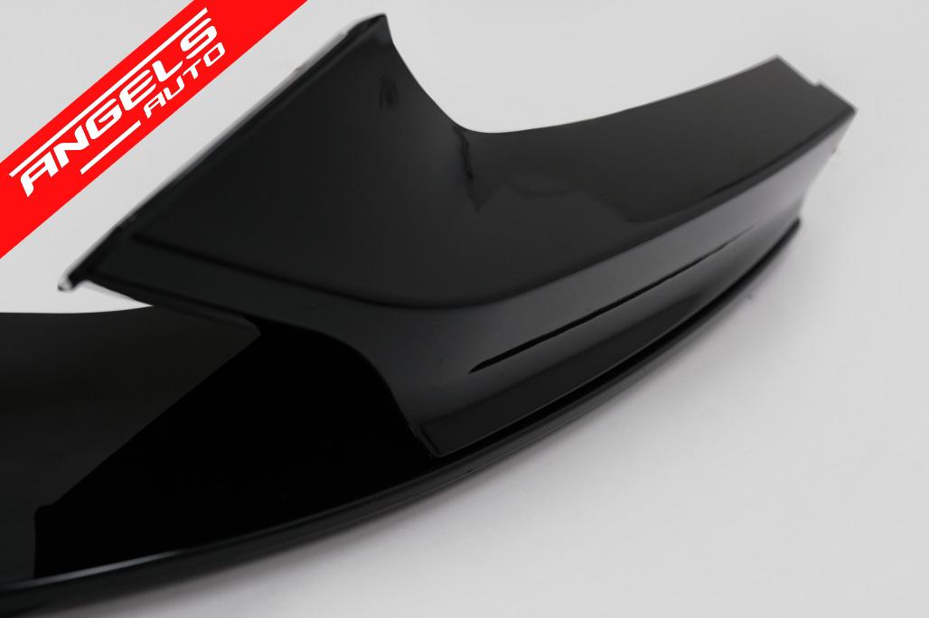 Prelungire Bara Fata compatibila cu BMW F22 F23 2013+ M Performance Look Negru Lucios - imagine 5
