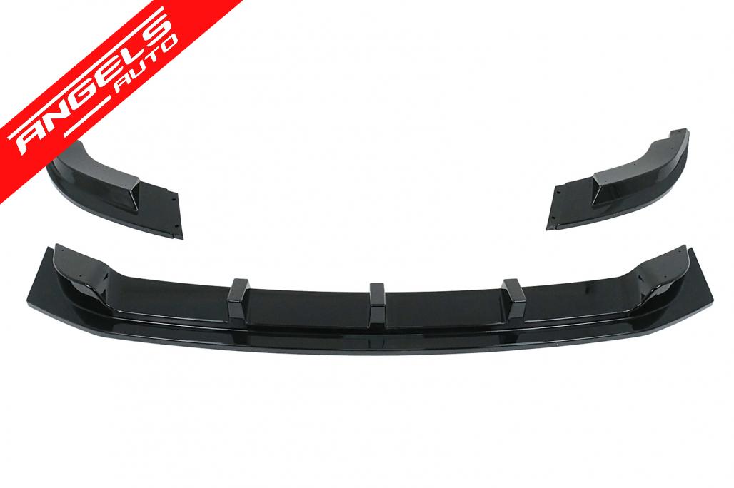 Prelungire Bara Fata Extensie Add-on compatibila cu VW Transporter T6 SPORTLINE (2015-up) Negru Lucios - imagine 6