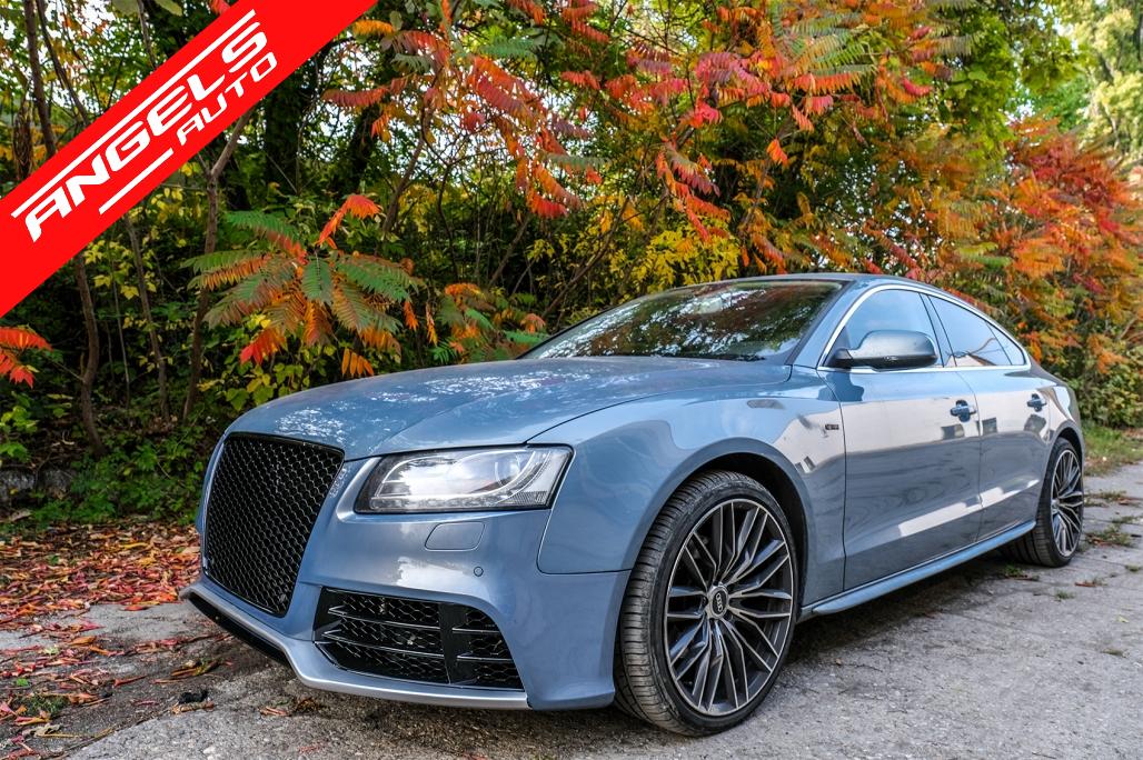 Bara Fata compatibila cu Audi A5 8T Pre Facelift (2007-2011) RS5 Design - imagine 8