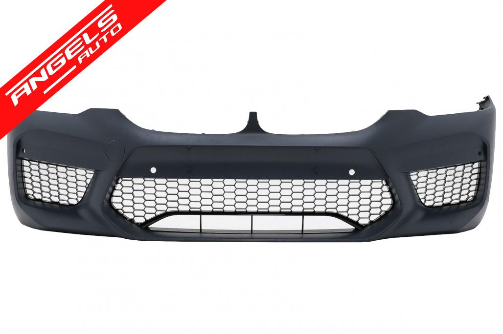 Bara Fata cu Prelungire compatibila cu BMW Seria 5 G30 G31 2017-Up M5 Design - imagine 2