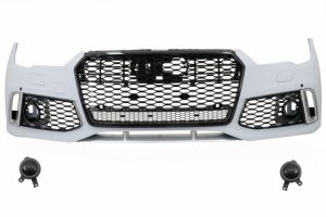 Bara Fata cu Grile compatibila cu Audi A7 4G (2015-2018) Facelift RS7 Design