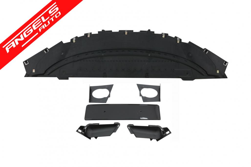 Bara Fata cu Grile compatibila cu Audi A7 4G (2015-2018) Facelift RS7 Design - imagine 6