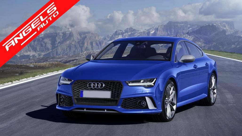 Bara Fata cu Grile compatibila cu Audi A7 4G (2015-2018) Facelift RS7 Design - imagine 7