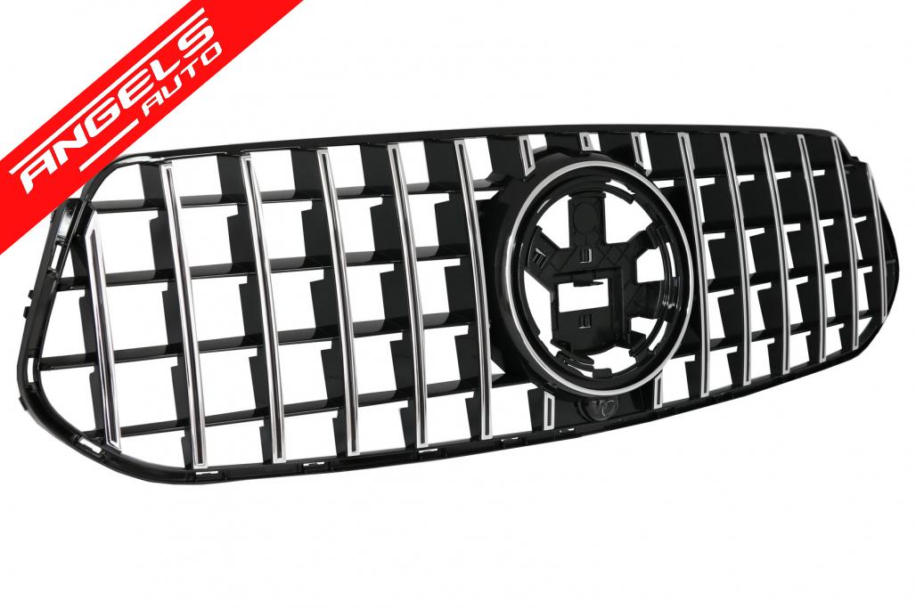 Grila compatibila cu Mercedes GLE SUV W167 V167 GLE Coupe C167 (2019-Up) GTR - imagine 2