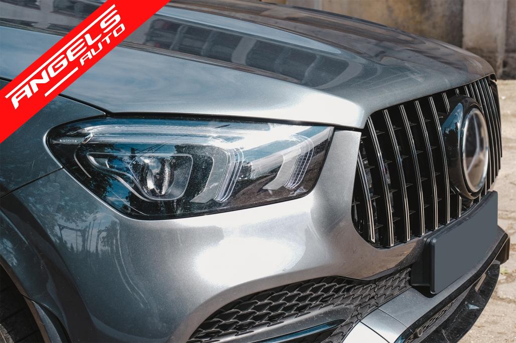 Grila Centrala compatibila cu Mercedes W167 V167 C167 Sport Package (2019-06.2023) GTR Panamericana Look - imagine 6