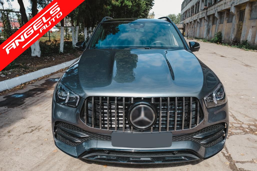 Grila compatibila cu Mercedes GLE SUV W167 V167 GLE Coupe C167 (2019-Up) GTR - imagine 5