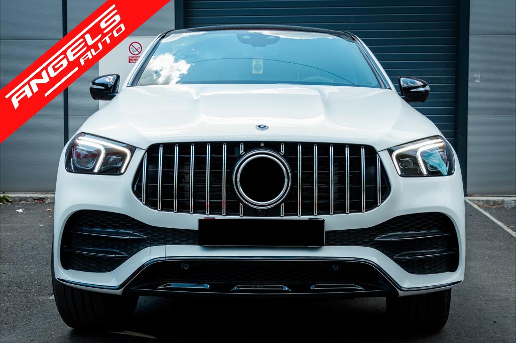 Grila Centrala compatibila cu Mercedes W167 V167 C167 Sport Package (2019-06.2023) GTR Panamericana Look - imagine 7