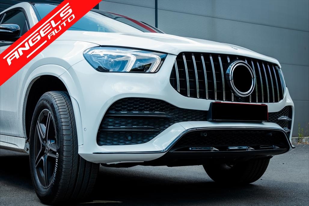 Grila Centrala compatibila cu Mercedes W167 V167 C167 Sport Package (2019-06.2023) GTR Panamericana Look - imagine 8