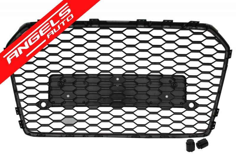 Grila RS compatibila cu Audi A6 C7 4G RS6 Design Facelift (2015-2018) - imagine 4