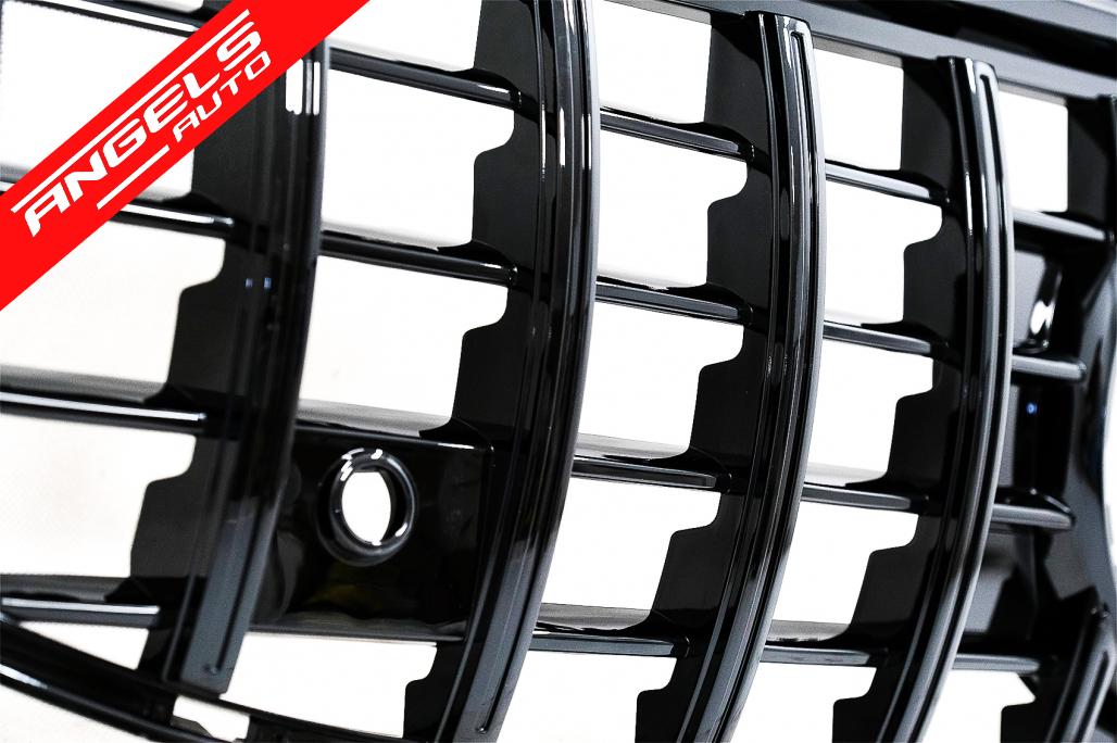 Grila compatibila cu Mercedes CLA X118 C118 (2019-up) GT-R Panamericana Negru - imagine 5
