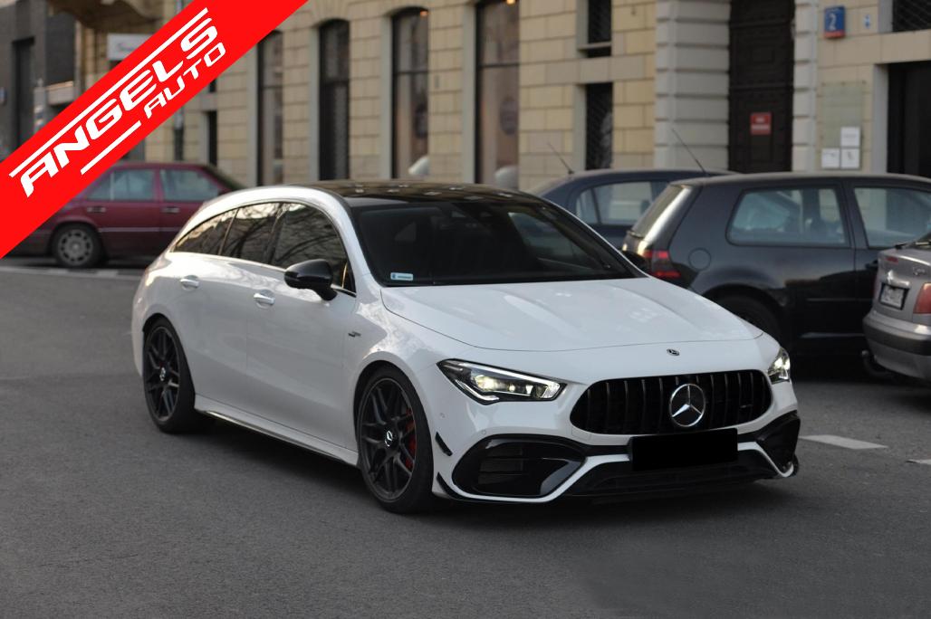 Grila compatibila cu Mercedes CLA X118 C118 (2019-up) GT-R Panamericana Negru - imagine 6