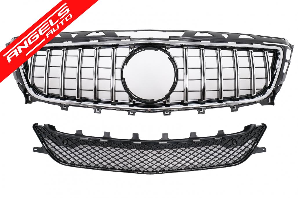 Grila compatibila cu Mercedes CLS W218 (2012-2014) GT-R Panamericana Design Crom