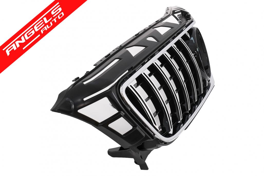 Grila compatibila cu Mercedes CLS W218 (2012-2014) GT-R Panamericana Design Crom - imagine 5