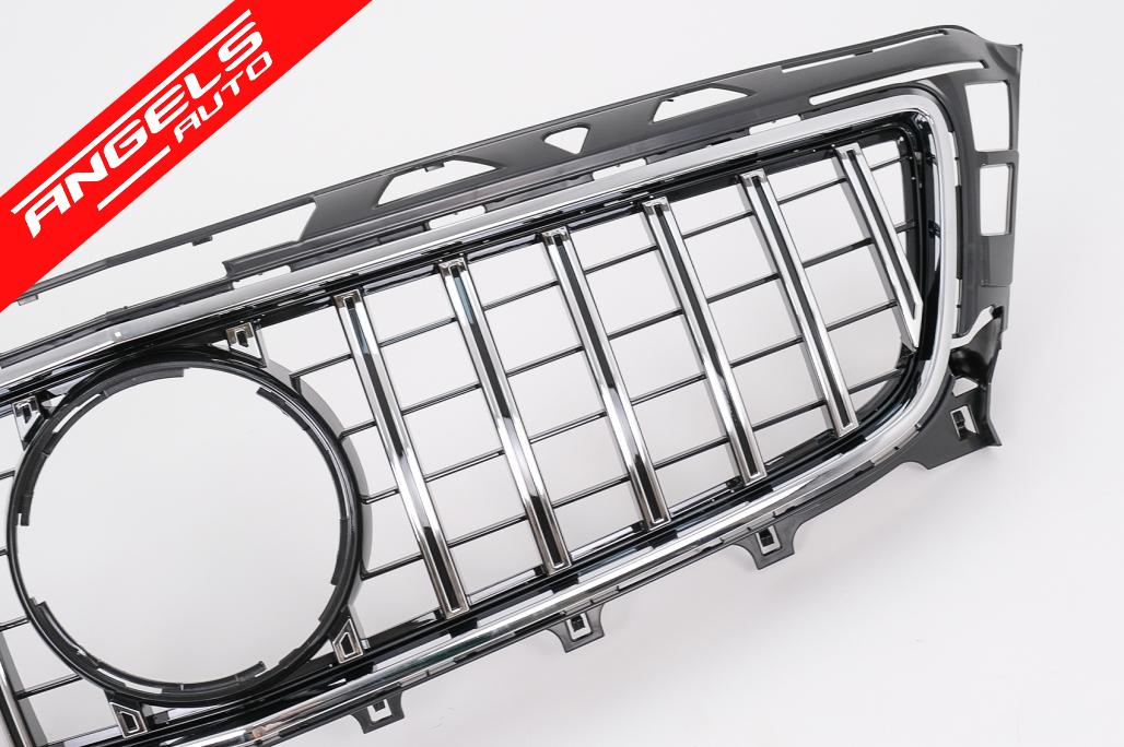 Grila compatibila cu Mercedes CLS W218 (2012-2014) GT-R Panamericana Design Crom - imagine 6