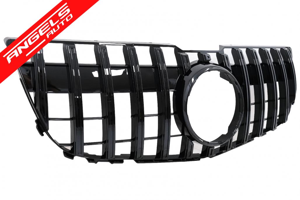 Grila compatibila cu Mercedes GLK X204 Facelift (2013-2015) GT-R Panamericana Design - imagine 3