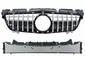 Grila compatibila cu Mercedes SLK R172 (2011-2015) GT-R Panamericana crom