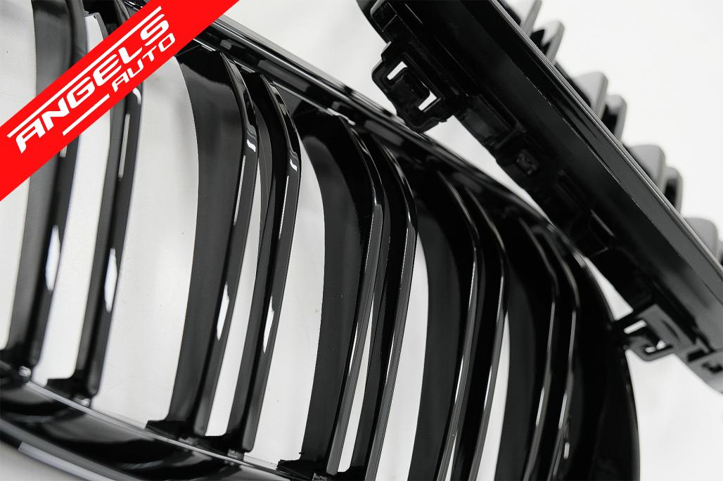 Grile Duble compatibile cu BMW Seria 3 E92 Coupe E93 Cabrio (2006-2009) - imagine 3