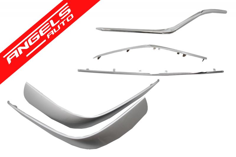 Ornamente compatibile cu Mercedes GLE Coupe C292 (2015-2018) A-Design Silver Cromate