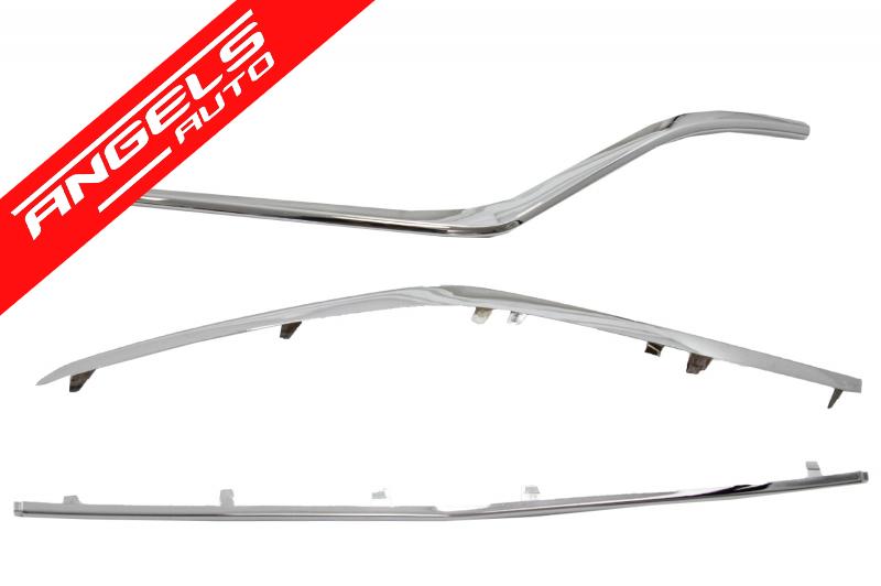 Ornamente compatibile cu Mercedes GLE Coupe C292 (2015-2018) A-Design Silver Cromate - imagine 2