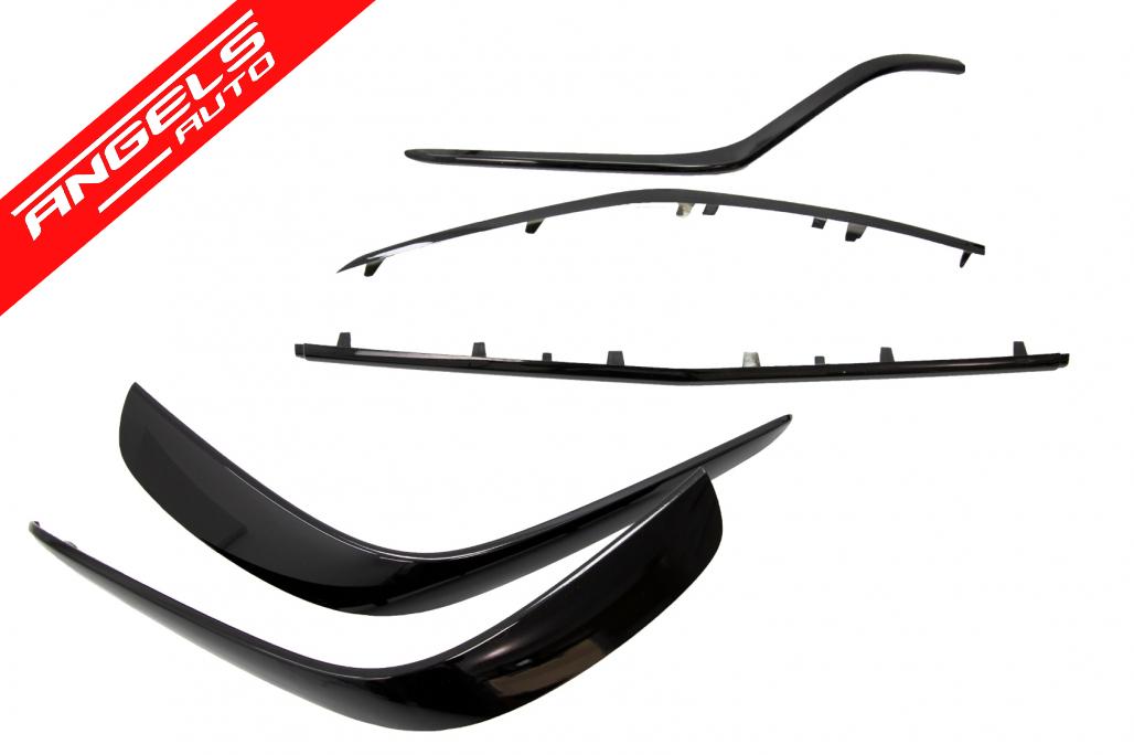 Ornamente Bara fata Negru Lucios compatibile cu Mercedes GLE Coupe C292 (2015-2018)