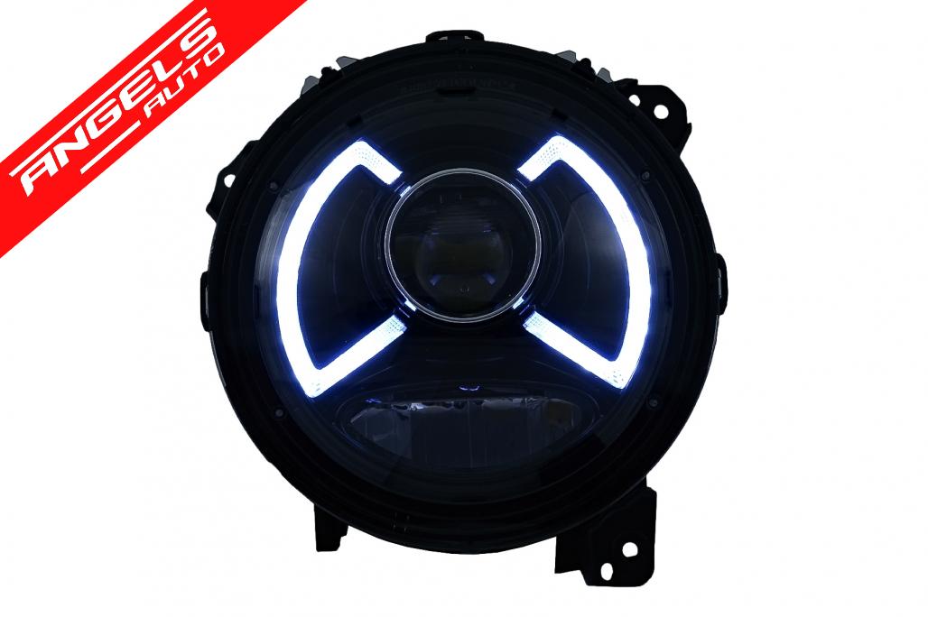 Faruri LED compatibile cu Jeep Wrangler IV JL/JLU (2018-Up) - imagine 5