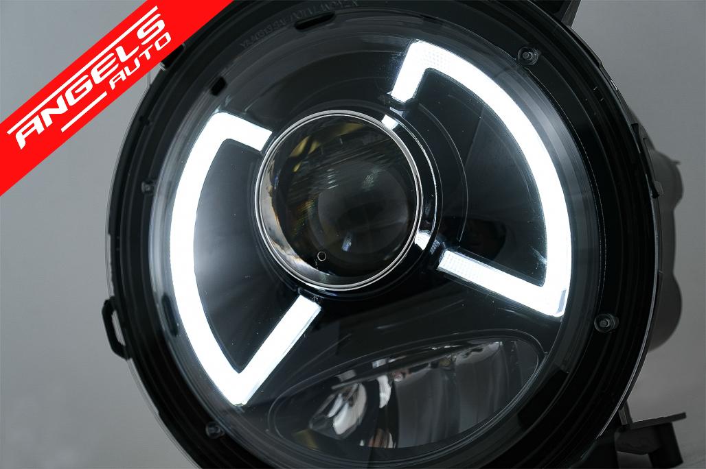 Faruri LED compatibile cu Jeep Wrangler IV JL/JLU (2018-Up) - imagine 6