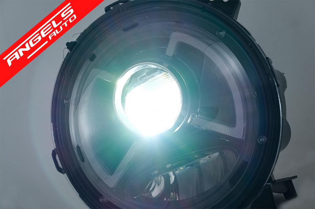 Faruri LED compatibile cu Jeep Wrangler IV JL/JLU (2018-Up) - imagine 7