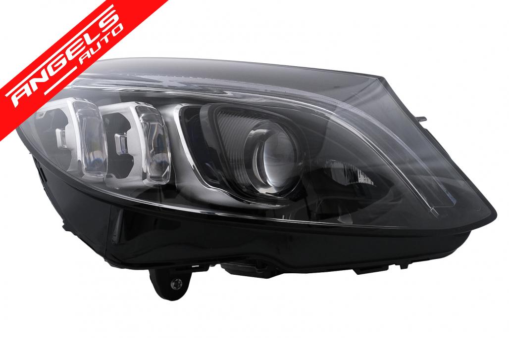 Faruri compatibile cu Mercedes C-Class W205 S205 (2014-2018) LHD Full Multibeam LED - imagine 2