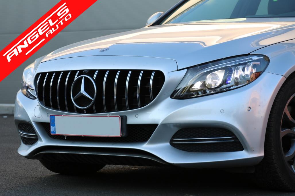 Faruri compatibile cu Mercedes C-Class W205 S205 (2014-2018) LHD Full Multibeam LED - imagine 7