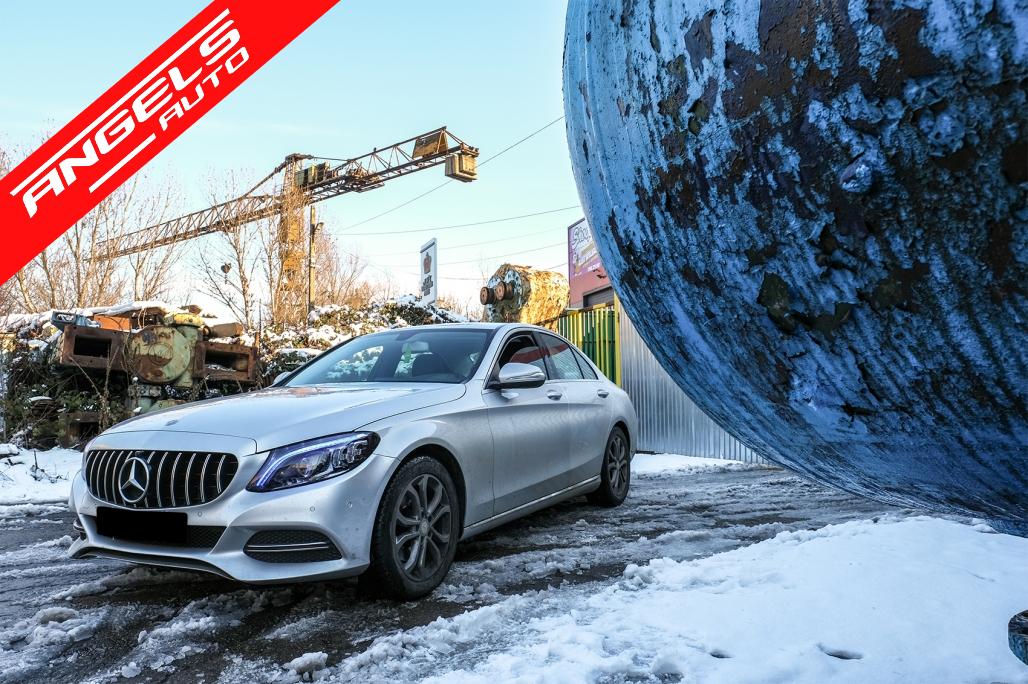 Faruri compatibile cu Mercedes C-Class W205 S205 (2014-2018) LHD Full Multibeam LED - imagine 8