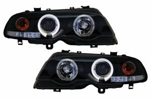 Faruri compatibile cu BMW  3 Series E46 Coupe Cabrio (04.1999-03.2003) Angel Eyes
