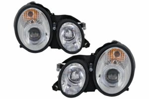 Faruri compatibile cu Mercedes W208 C208 CLK (1997-2002) 2 SLR Crom