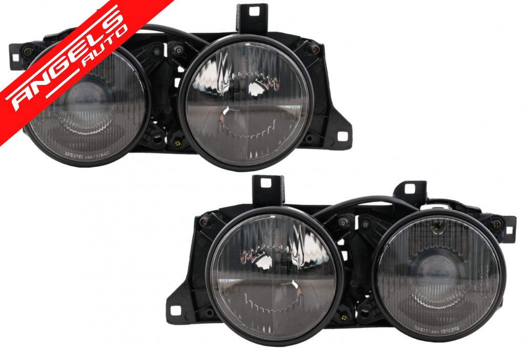Faruri compatibile cu BMW Seria 7 E32 (1988-1995) Seria 5 E34 (1989-1996) Fumuriu