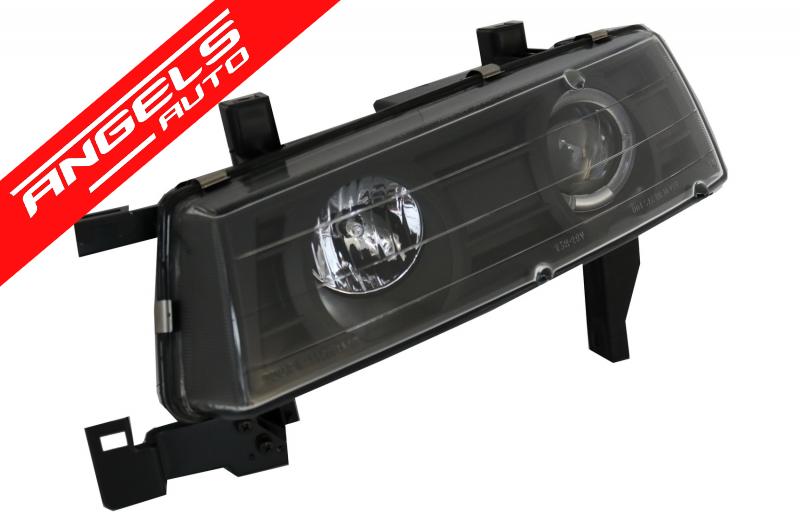 Faruri compatibile cu Honda Prelude (02.1992-1996) Angel Eyes Negru - imagine 6