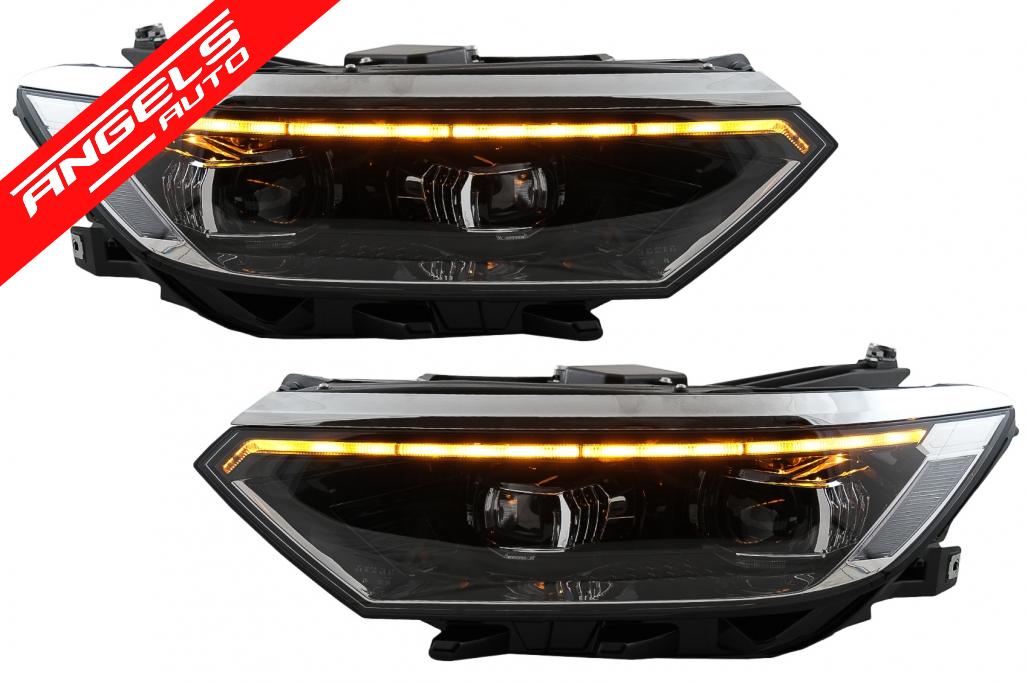 Faruri compatibile cu VW Passat B8 3G Facelift (2016-2019) cu Semnal Dinamic