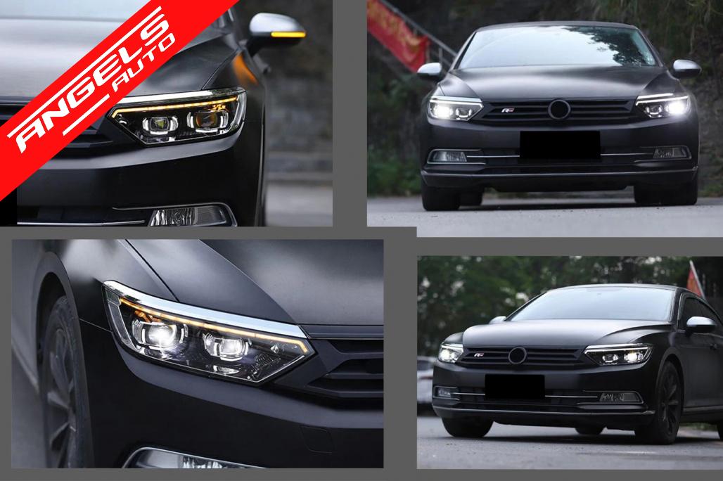 Faruri compatibile cu VW Passat B8 3G Facelift (2016-2019) cu Semnal Dinamic - imagine 8