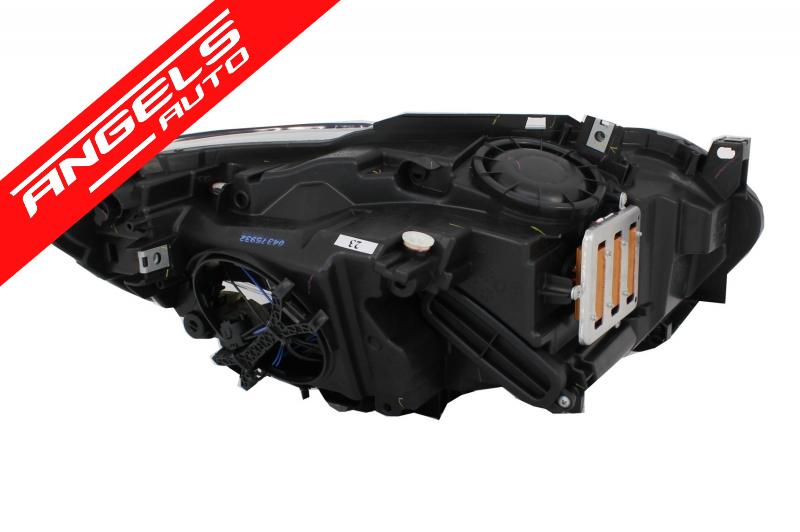 Faruri compatibile cu BMW F20 F21 (2011-2014) LED DRL Angel Eyes Negru - imagine 6