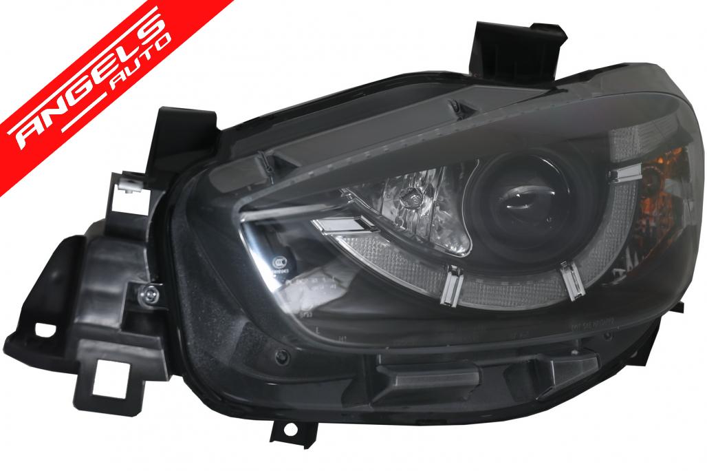 Faruri LED compatibile cu Mazda CX5 Prefacelift (2011-2015) Black Xenon - imagine 3
