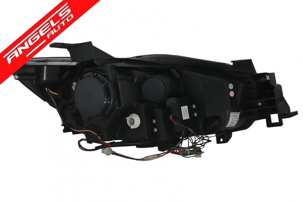 Faruri LED compatibile cu Mazda CX5 Prefacelift (2011-2015) Black Xenon - imagine 5