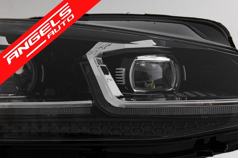 Faruri W compatibile cu Golf 7.5 VII Facelift (2017-up) cu Semnal Dinamic - imagine 6