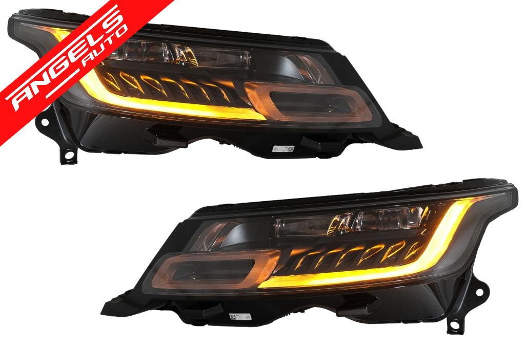 Faruri LED compatibile cu Rover Range Sport L494 (2013-2017) Conversie la 2018+ - imagine 4